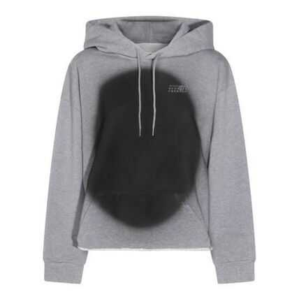 26SS MM6 메종마르지엘라 후드 티셔츠 S52GU0251S25337 853M GREY MELANGE