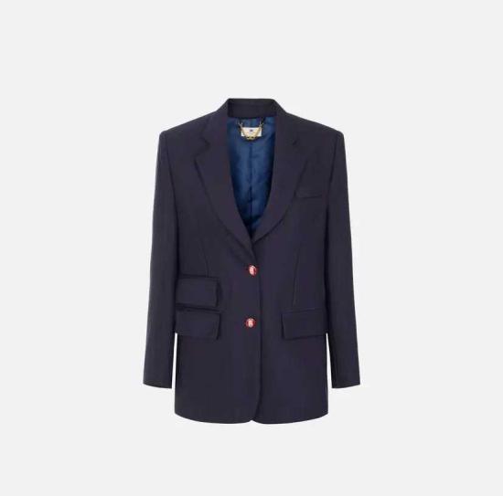 26FW 엘리자베타프랜치 수트 자켓 GI24766E2 FO9 BLU NOTTE RED PASSIO