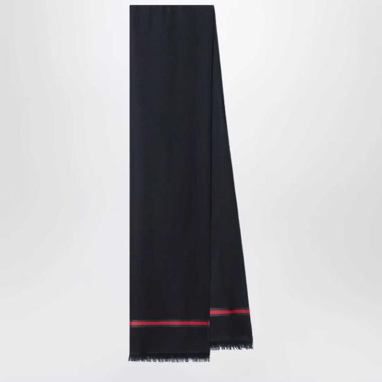 26FW 구찌 머플러/스카프 8734344GA37 4000 MIDNIGHT BLUE