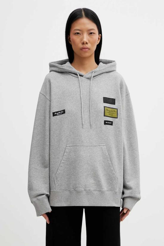 26SS MM6 메종마르지엘라 코튼 후디드 스웨트셔츠 S52GU0235M25025 853M GREY MELANGE