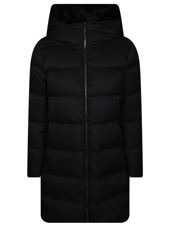 26FW 에르노 아렌델레 & 뉴 레이디 포 퍼 A 셰이프 다운 자켓 PI001948D12414Z 9300 NERO