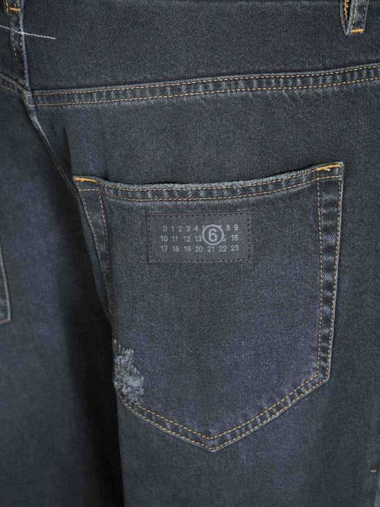 26FW MM6 메종마르지엘라 데님 팬츠 SH0LA0044M30064 962 NERO - MM6 MAISON MARGIELA