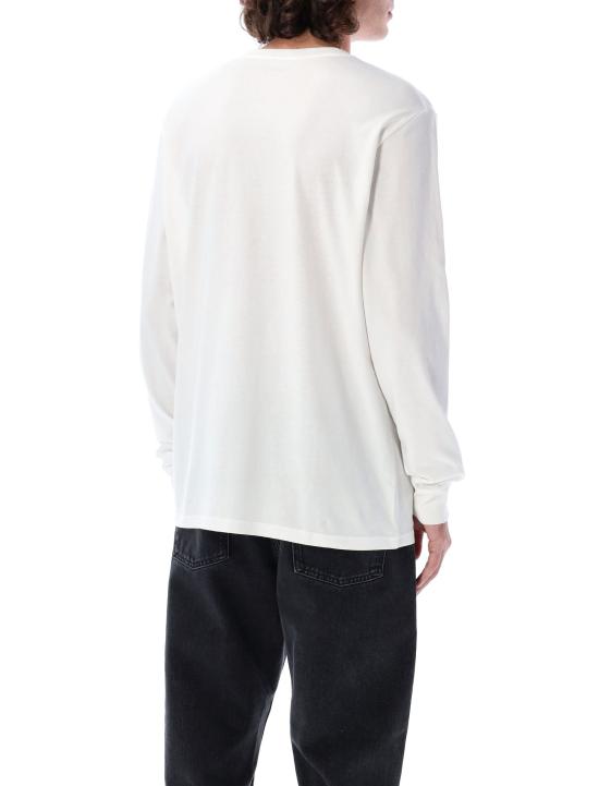 26FW 칼하트 WIP 롱슬리브 포켓 티셔츠 I030437 02 XX White - CARHARTT WIP