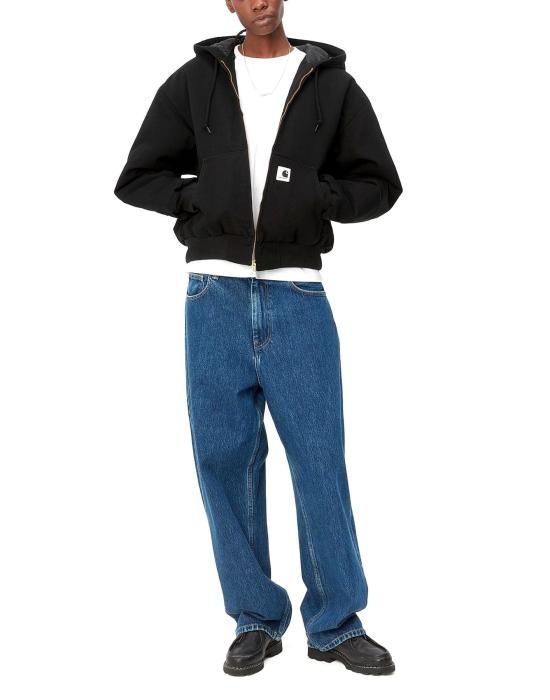 26FW 칼하트 WIP 자켓 I032238 89 02 Black rinsed - CARHARTT WIP