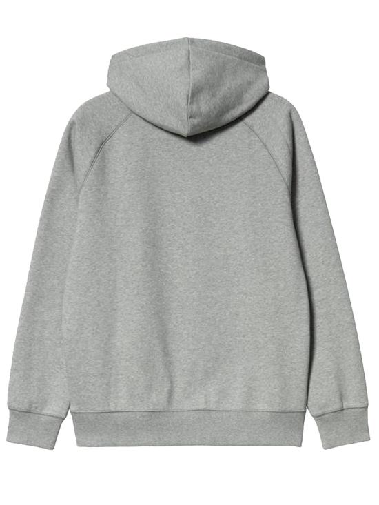 26FW 칼하트 WIP 체이스 후드 티셔츠 I033661 00M XX Grey heather gold - CARHARTT WIP