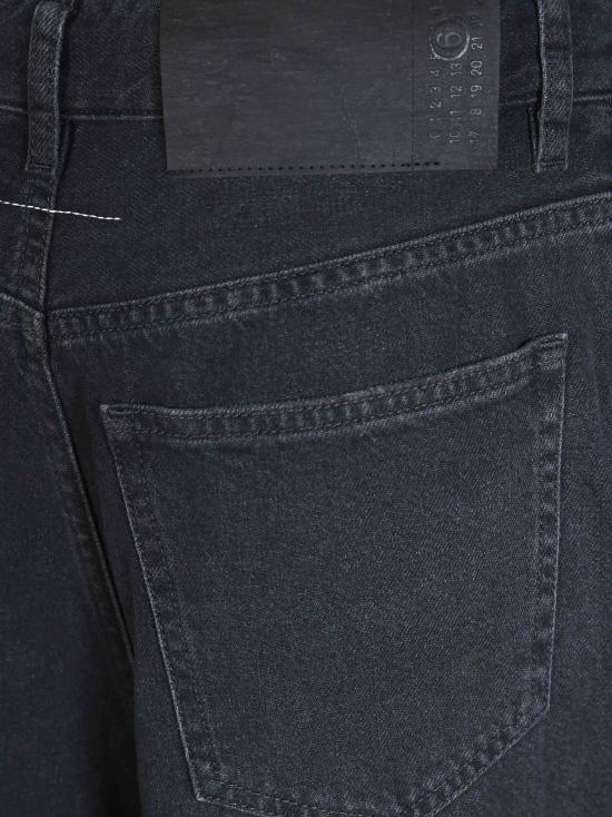 26FW MM6 메종마르지엘라 데님 팬츠 S52LA0262M30064 963 NERO - MM6 MAISON MARGIELA