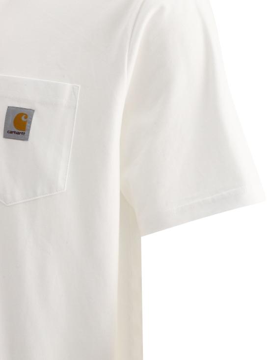 26SS 칼하트 숏슬리브 포켓 티셔츠 I030434 02XX BIANCO - CARHARTT