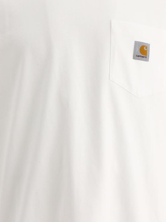 26SS 칼하트 숏슬리브 포켓 티셔츠 I030434 02XX BIANCO - CARHARTT