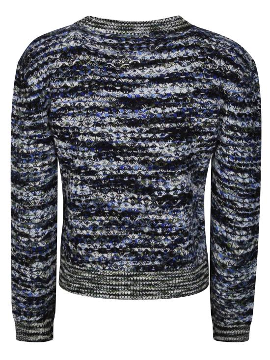 26FW 미소니 스웨터 DS26WN0MBK01KC S72RD BLU - MISSONI