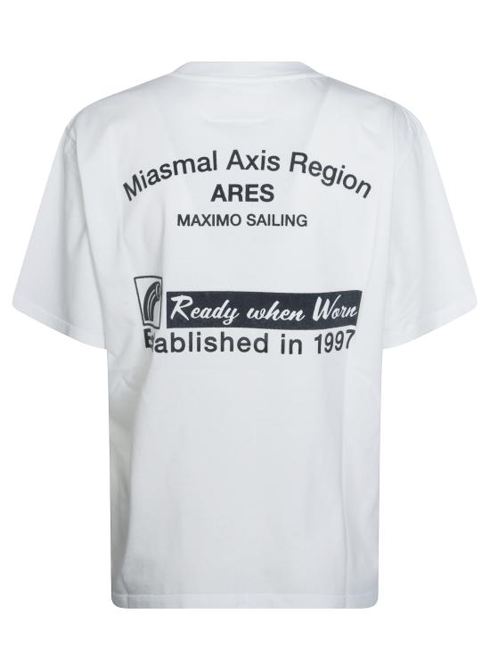 26FW MM6 메종마르지엘라 반팔 티셔츠 S62GD0223M20048 101 BIANCO - MM6 MAISON MARGIELA