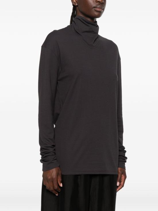 26FW 르메르 긴팔 티셔츠 TS0049 LJ1025 006 BASALT DOM - LEMAIRE
