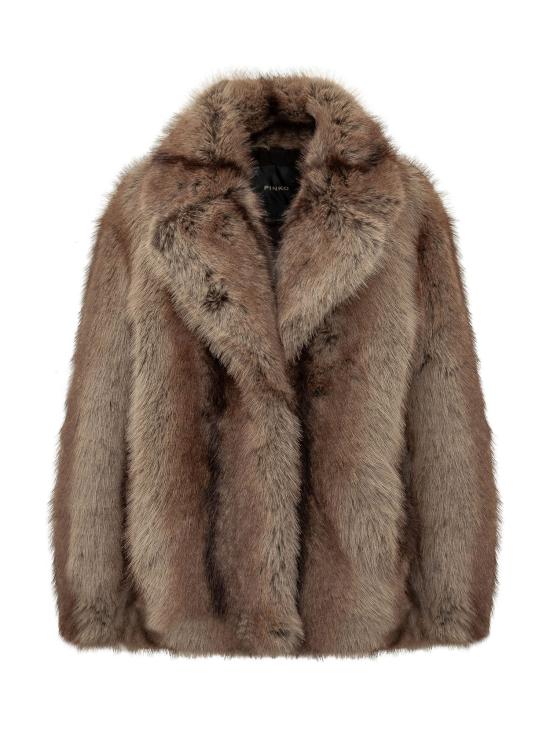 26FW 핑코 무스탕 107046A3C6 D31 BEIGE GALLINACCIO