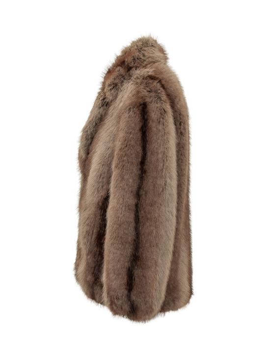 26FW 핑코 무스탕 107046A3C6 D31 BEIGE GALLINACCIO - PINKO