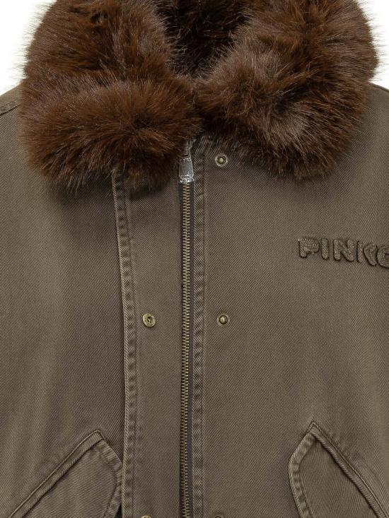 26FW 핑코 자켓 107219A3GV L64 MARRONE CAFFE - PINKO