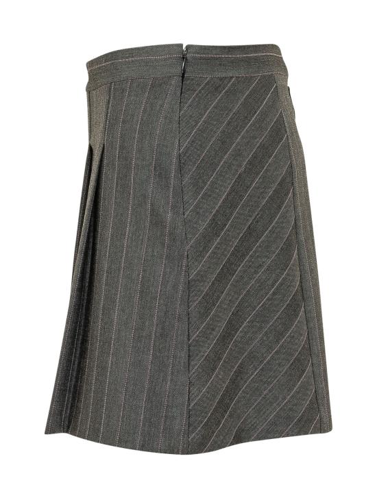26FW 핑코 미디 스커트 107416A3FF IN4 MULT GRIGIO ROSA - PINKO
