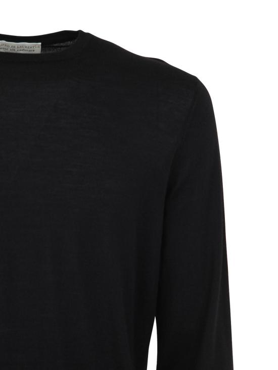 26FW 필리포 드 로렌티스 스웨터 GC1MLLSC18R990 BLACK - FILIPPO DE LAURENTIIS