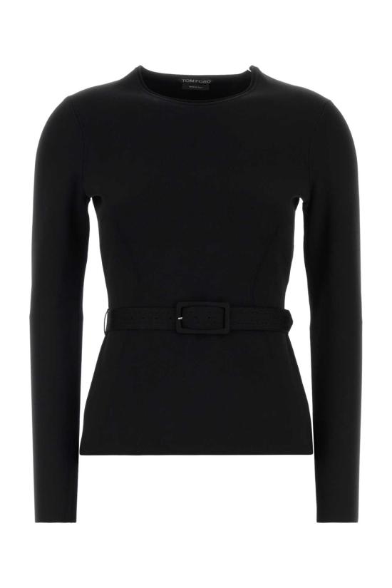 26FW 톰포드 스웨터 MAK1494YAX1085 NAA BLACK