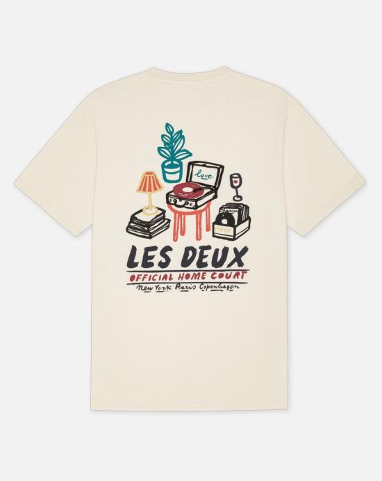 레듀 반팔 티셔츠 1002479 215 Ivory - LES DEUX