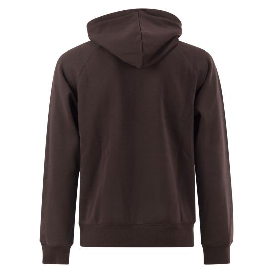 26FW 칼하트 체이스 후드 티셔츠 I033661 BROWN - CARHARTT