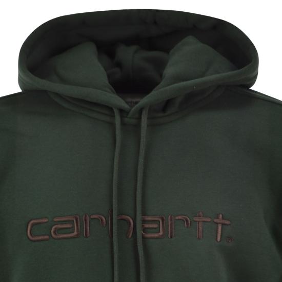 26FW 칼하트 후드 칼하트 스웨트셔츠 I030547 GREEN - CARHARTT