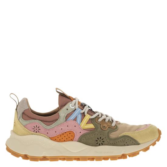 26FW 플라워 마운틴 스니커즈 2017817 BEIGE BROWN