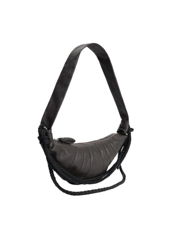  르메르 그레인드 버팔로 레더 브레이드 미디움 크루아상 백 BG0174 LL0160BR449 Brown - LEMAIRE