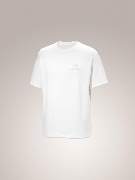 26SS 아크테릭스 반팔 티셔츠 ATQSM10296 WHITE LIGHT SEA SALT DOM