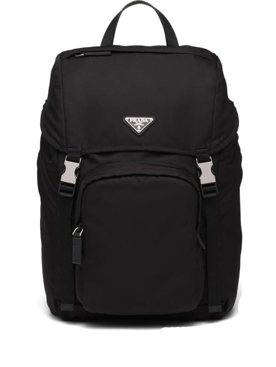 26FW 프라다 리나일론 앤 사피아노 백팩 2VZ1352DMGVHOL F0002 Black