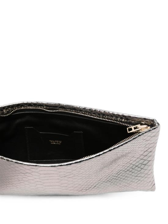26FW 톰포드 클러치/파우치 L1925LCL622P TAA Silver - TOMFORD