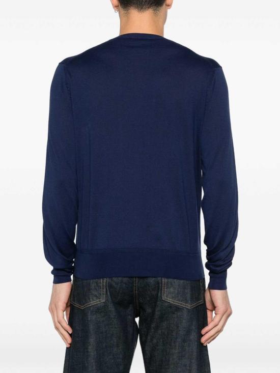 26FW 톰포드 긴팔 티셔츠 KCL074YMC040UDB Blue - TOMFORD