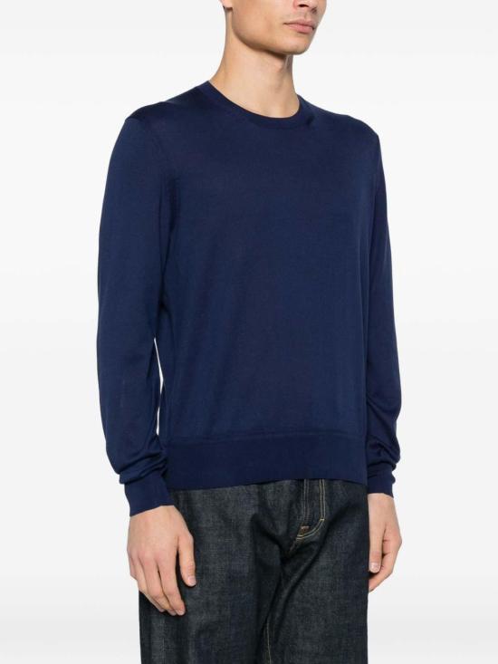 26FW 톰포드 긴팔 티셔츠 KCL074YMC040UDB Blue - TOMFORD
