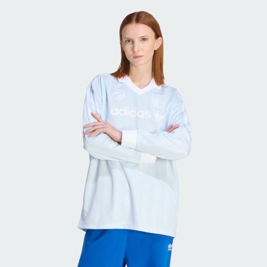  아디다스 긴팔 티셔츠 KV2035 Crystal Sky DOM - ADIDAS