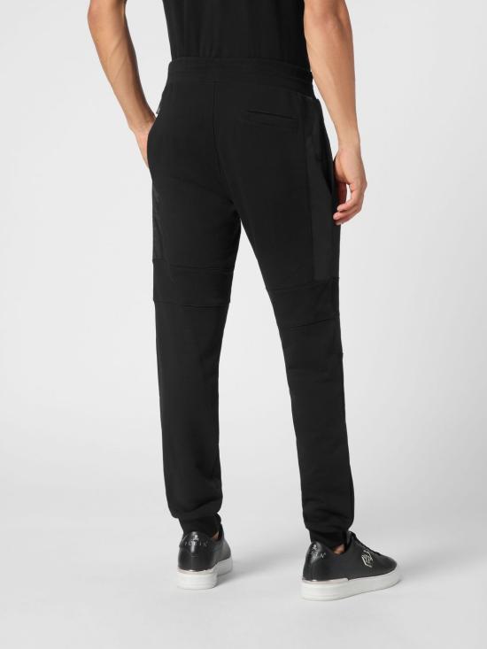 26SS 필립 플레인 트레이닝/조거 팬츠 UADCMJT2468PTE003N 02 Black - PHILIPP PLEIN