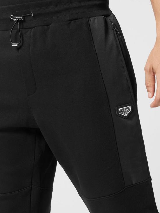 26SS 필립 플레인 트레이닝/조거 팬츠 UADCMJT2468PTE003N 02 Black - PHILIPP PLEIN