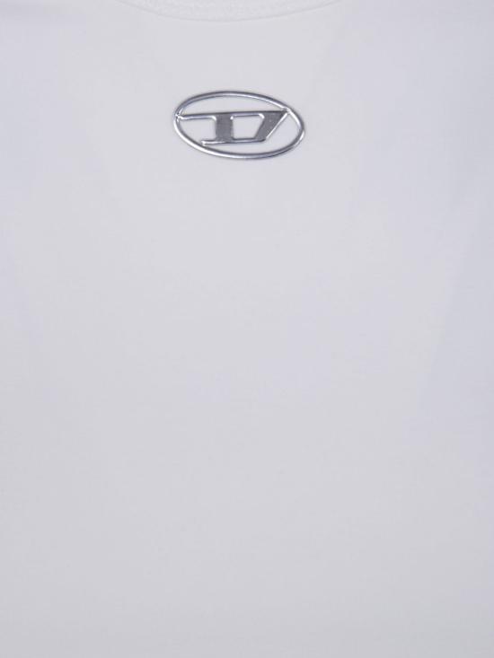 26FW 디젤 t-uncutieslong-ls-od 긴팔 티셔츠 A199160AHQH 141 White - DIESEL