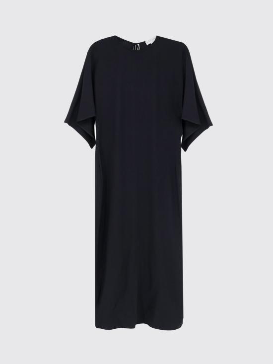 26FW 스텔라 맥카트니 롱 원피스 6A07103FU372 1000 Black - STELLA MCCARTNEY