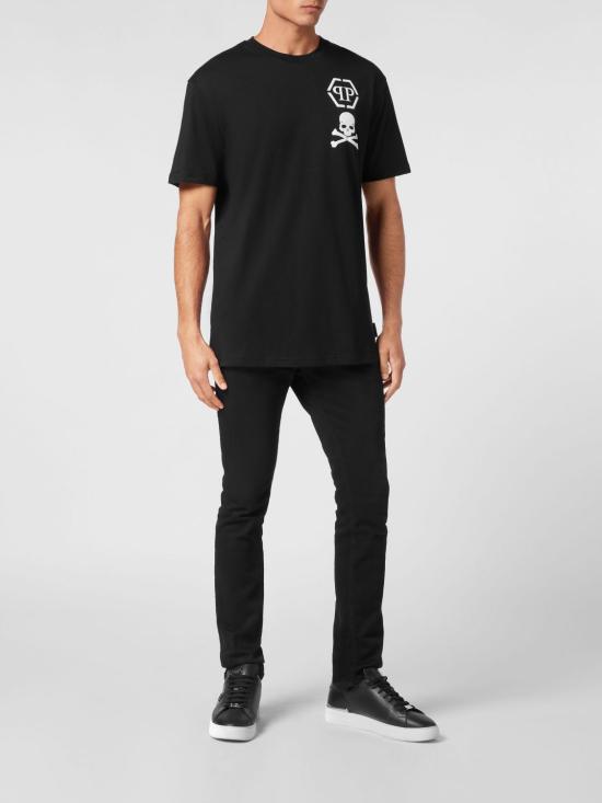 26SS 필립 플레인 반팔 티셔츠 UADCMTK7978PJY002N 02 Black - PHILIPP PLEIN