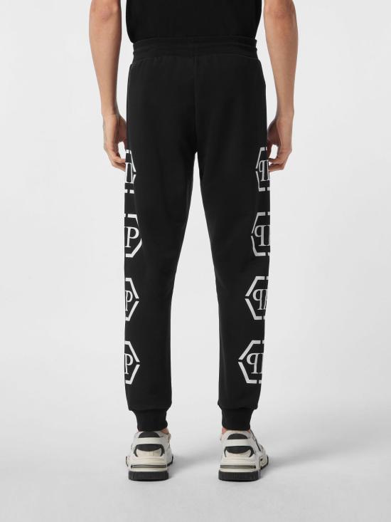 26SS 필립 플레인 트레이닝/조거 팬츠 UAECMJT2740PTE003N 02 Black - PHILIPP PLEIN