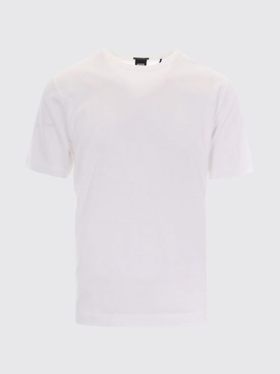 26SS 보스 반팔 티셔츠 50513674 100 White - BOSS
