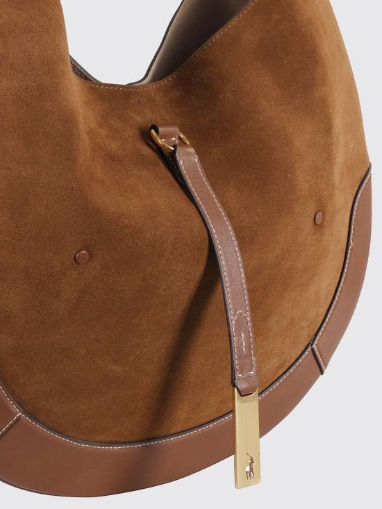 26FW 폴로 랄프로렌 숄더백 428938748 001 Brown - POLO RALPH LAUREN