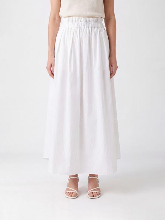 26SS 에르노 롱 스커트 GN000044D12483Z 1000 White