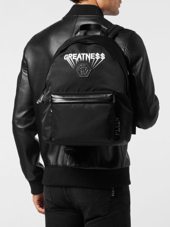 26FW 필립 플레인 백팩 AAEAMBA1495PNY002N 02 Black - PHILIPP PLEIN