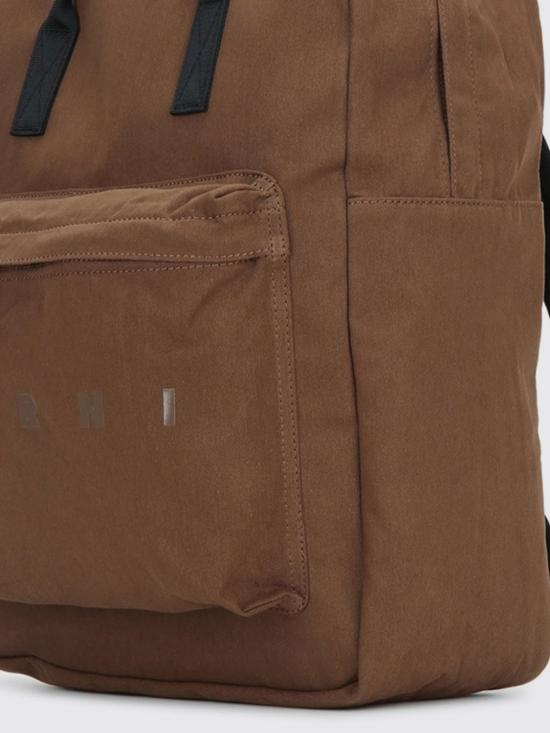 26FW [키즈] 마르니 백팩 M01258M00YD 0M720 Brown - MARNI