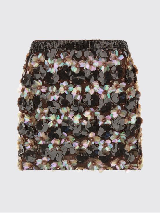 26SS 파로쉬 숏 스커트 D630624GYM 808 Brown - PAROSH