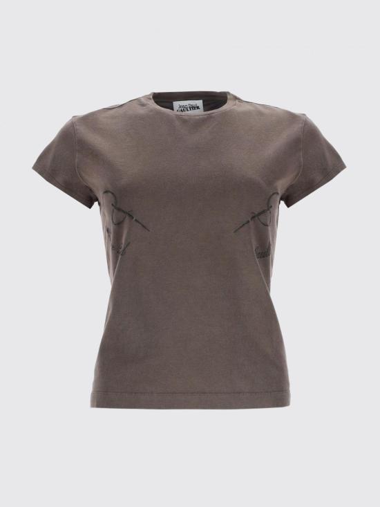 26SS 장 폴 고티에 반팔 티셔츠 2601WTO404J032 04 Grey - JEAN PAUL GAULTIER