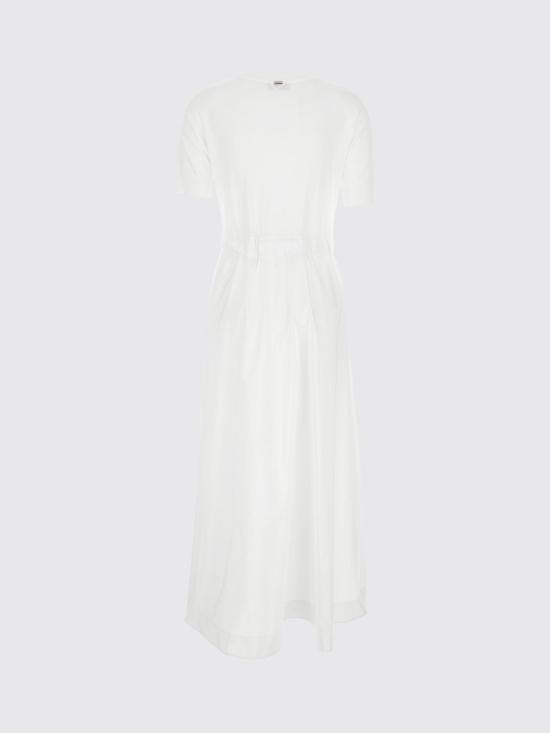 26SS 에르노 롱 원피스 AB000032D52056 1000 White - HERNO
