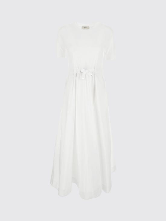 26SS 에르노 롱 원피스 AB000032D52056 1000 White - HERNO