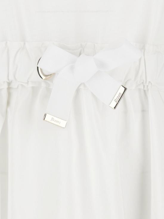 26SS 에르노 롱 원피스 AB000032D52056 1000 White - HERNO