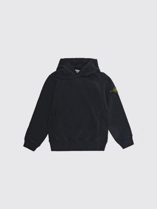 26FW [키즈] 스톤 아일랜드 티셔츠 6100003S0A20 V0029 Black
