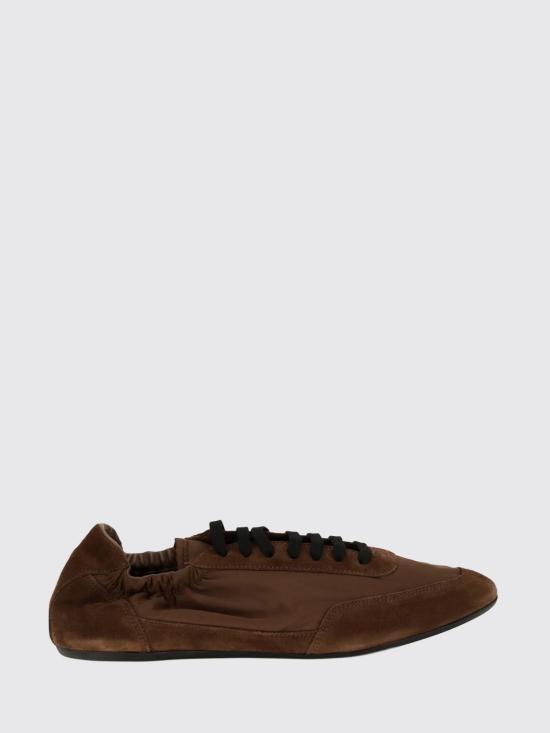 26FW 프라다 엘라스틱 스니커즈 엘라스틱 스니커즈 2EG479FG001D7C F0BW5 Brown